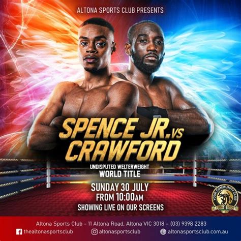 How to Watch Spence vs. Crawford Online: Live。